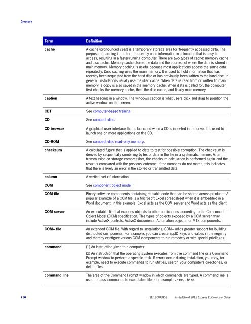 InstallShield 2012 Express Edition User Guide - Knowledge Base ...