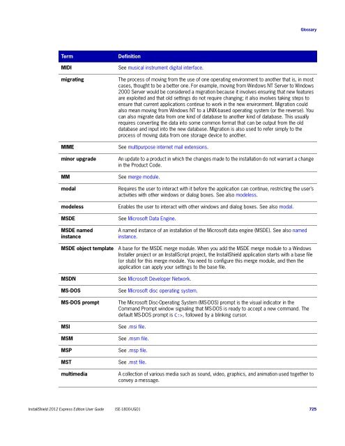 InstallShield 2012 Express Edition User Guide - Knowledge Base ...