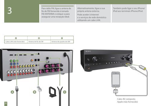 Sony STR-DN1020 - STR-DN1020 Guida di configurazione rapid Portoghese