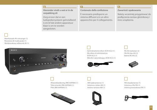 Sony STR-DN1020 - STR-DN1020 Guida di configurazione rapid