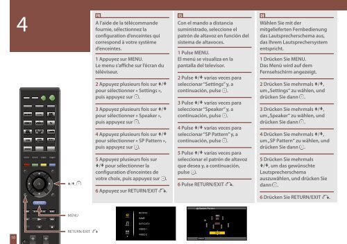 Sony STR-DN1020 - STR-DN1020 Guida di configurazione rapid Tedesco