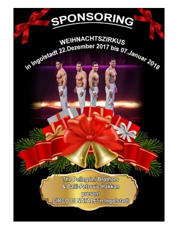 Weihnachtszirkus Sponsorenmappe