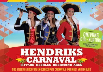 Hendriks Carnaval folder 2017