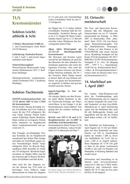 Gemeindenachrichten März/April 2007 (0 bytes) - Marktgemeinde ...