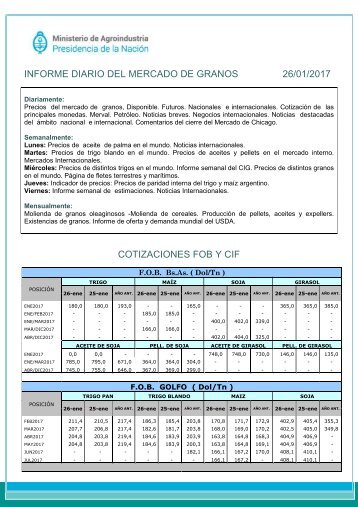 COTIZACIONES FOB Y CIF