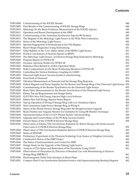 Abstracts Brochure - CERN