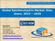 Epichlorohydrin Market