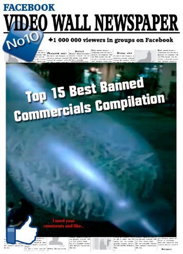 Video wall newspaper for Facebook No10