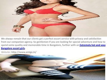 Call An Escort in Bangalore