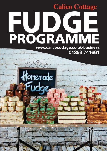 CALICO FUDGEMAKING BROCHURE