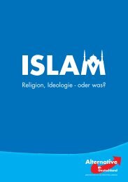 Islam - Religion, Ideologie - oder was?