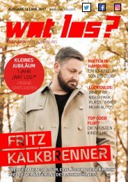 Wat Los? / Ausgabe 01 - 2017