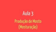 3 - Produção de Mosto (Mosturação)