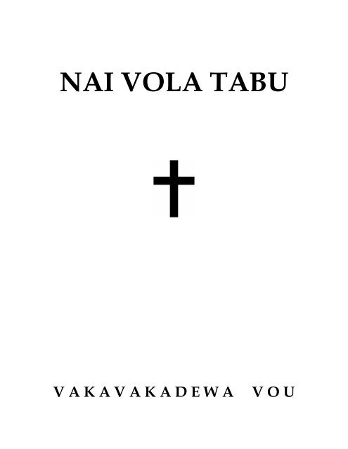 NAI VOLA TABU - GospelGo