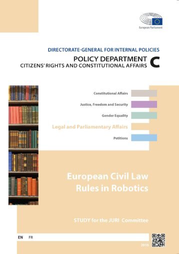 EUROPEAN CIVIL LAW RULES IN ROBOTICS