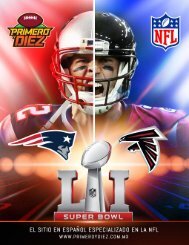 Revista NFL Primero y Diez - Super Bowl