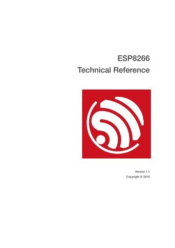 ESP8266 Technical Reference