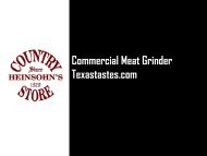 Commercial Meat Grinder 
