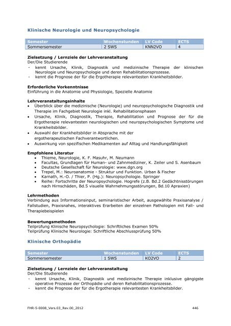 EXPORT-ORIENTED MANAGEMENT - IMC Fachhochschule Krems