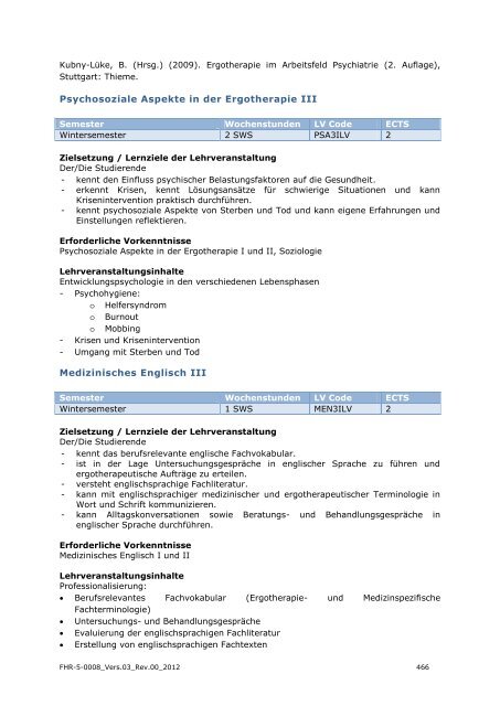 EXPORT-ORIENTED MANAGEMENT - IMC Fachhochschule Krems