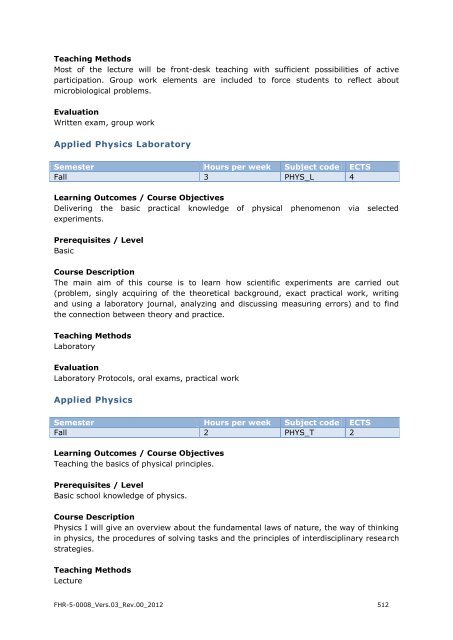 EXPORT-ORIENTED MANAGEMENT - IMC Fachhochschule Krems