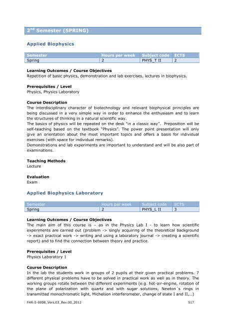 EXPORT-ORIENTED MANAGEMENT - IMC Fachhochschule Krems