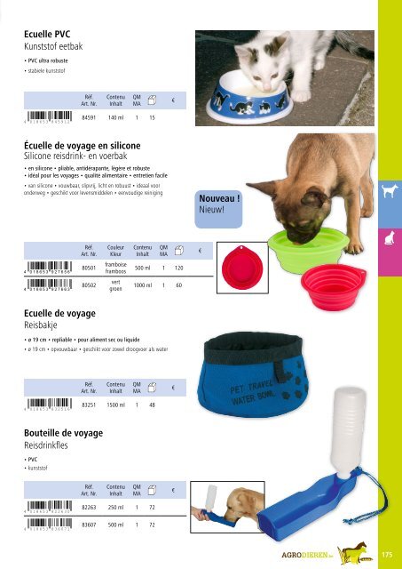 Agrodieren.be - huisdierbenodigdheden en hobbykweken - catalogus 2016 2017