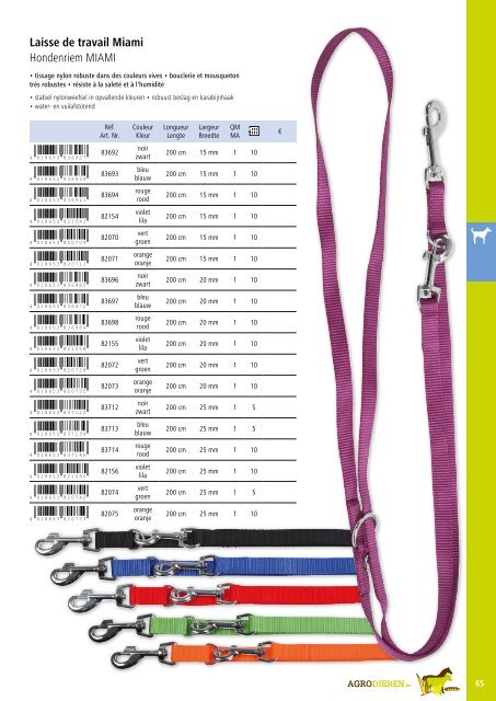 Agrodieren.be - huisdierbenodigdheden en hobbykweken - catalogus 2016 2017