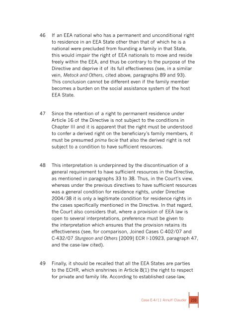 Report 2011 - EFTA Court