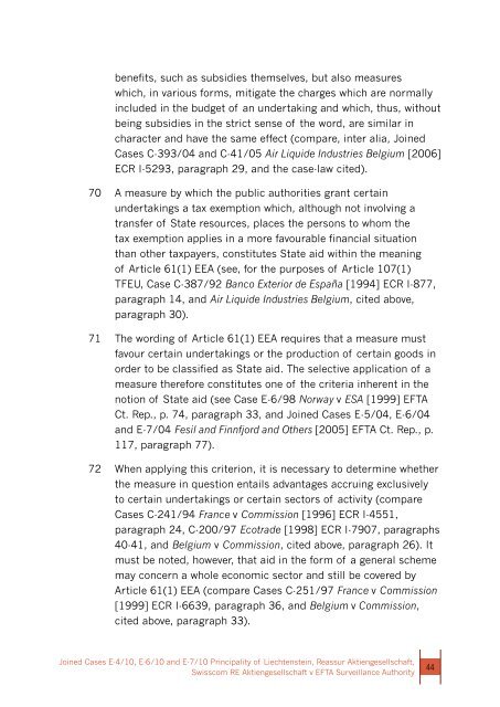 Report 2011 - EFTA Court