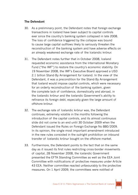 Report 2011 - EFTA Court