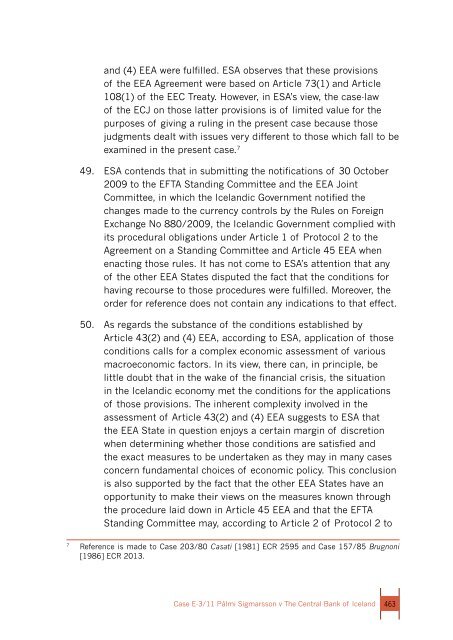 Report 2011 - EFTA Court