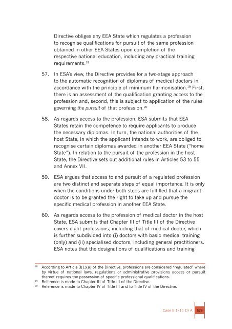 Report 2011 - EFTA Court