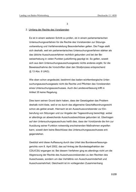 Landtag von Baden-Württemberg Bericht und Beschlussempfehlung