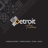 CATALOGUE DETROIT TILES