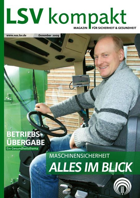 alles im blick - Die Landwirtschaftliche Sozialversicherung