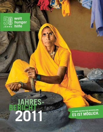 Der Jahresbericht 2011 - Welthungerhilfe