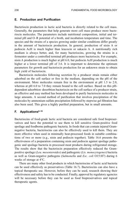 Fundamental Food Microbiology, Third Edition - Fuad Fathir