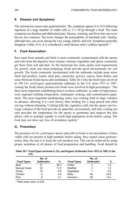 Fundamental Food Microbiology, Third Edition - Fuad Fathir