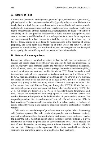 Fundamental Food Microbiology, Third Edition - Fuad Fathir