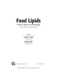 Food Lipids: Chemistry, Nutrition, and Biotechnology