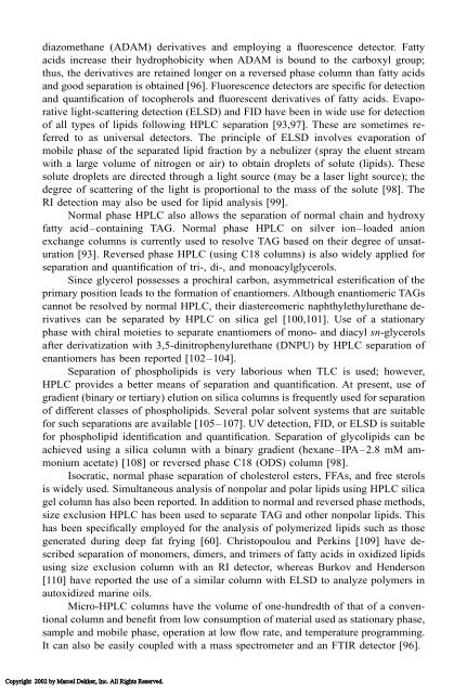 Food Lipids: Chemistry, Nutrition, and Biotechnology