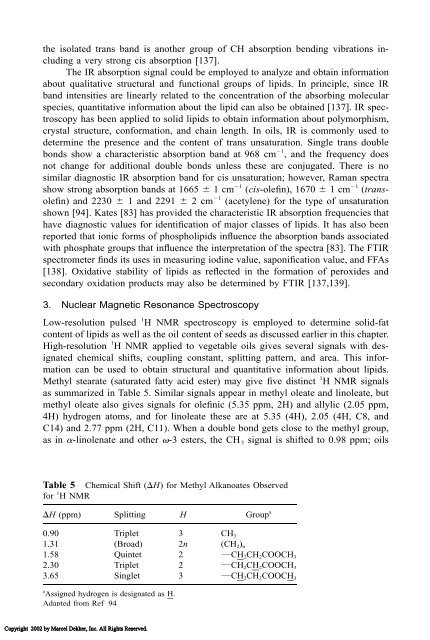 Food Lipids: Chemistry, Nutrition, and Biotechnology