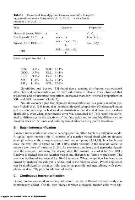 Food Lipids: Chemistry, Nutrition, and Biotechnology