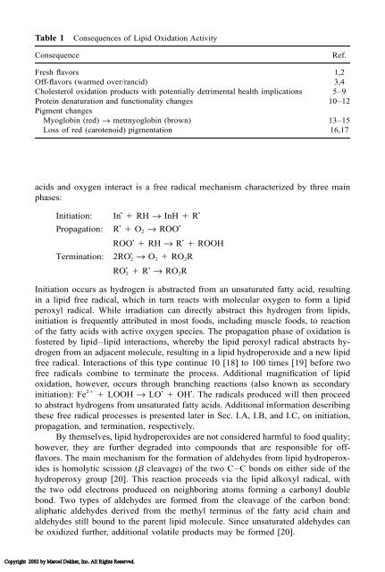 Food Lipids: Chemistry, Nutrition, and Biotechnology