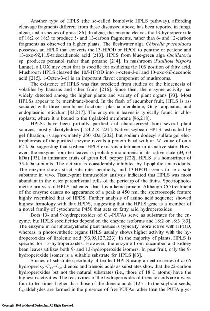 Food Lipids: Chemistry, Nutrition, and Biotechnology