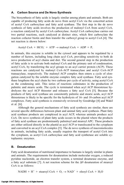 Food Lipids: Chemistry, Nutrition, and Biotechnology