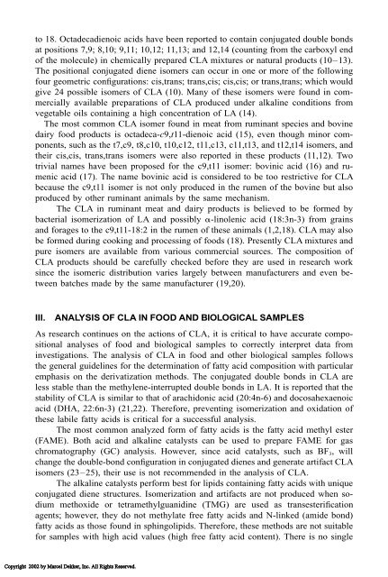 Food Lipids: Chemistry, Nutrition, and Biotechnology