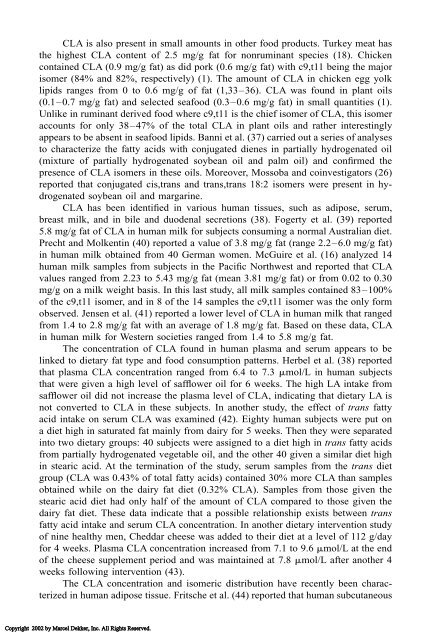 Food Lipids: Chemistry, Nutrition, and Biotechnology