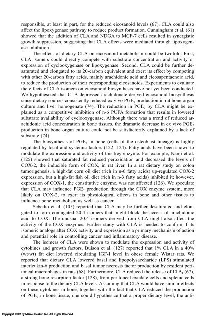 Food Lipids: Chemistry, Nutrition, and Biotechnology